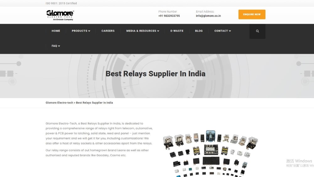 Relay Manufacturers