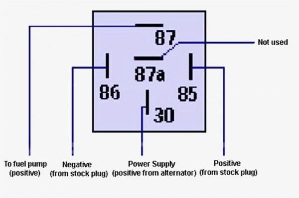 5 pin relay wiring diagram