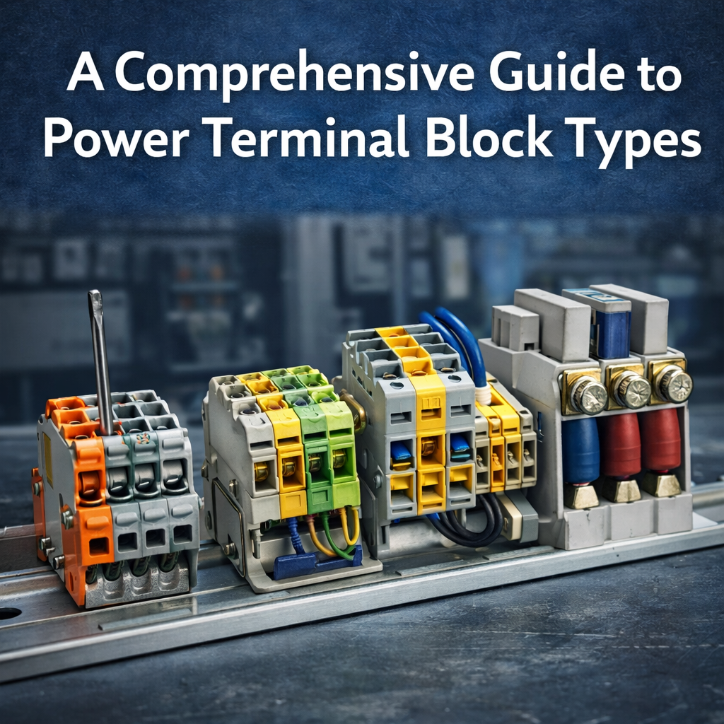 A Comprehensive Guide to Power Terminal Block Types – Covering Industrial Terminal Blocks and D